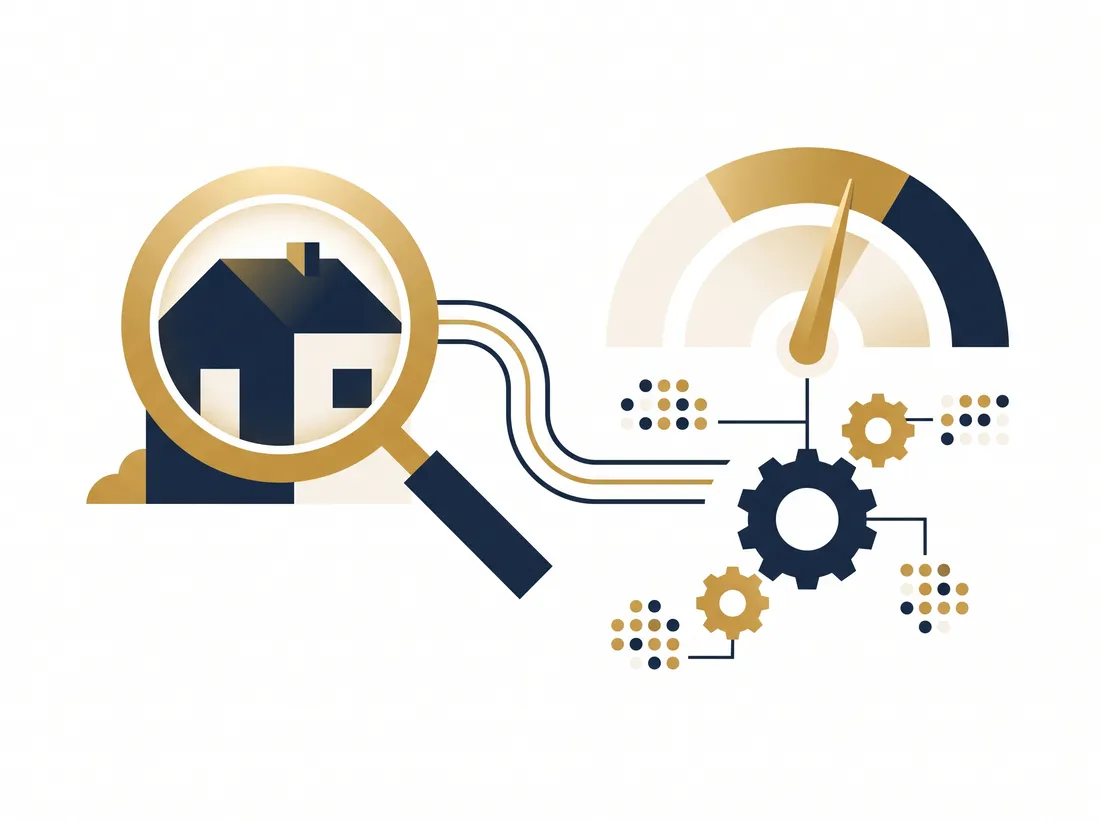 How DTMO sets 2026 BAH rates from local rental market data, illustrated as a house measured against a 95 percent coverage gauge